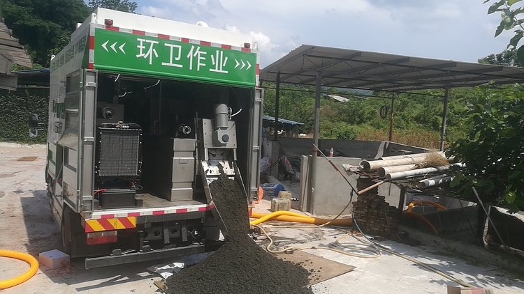 大成镇污泥干湿分离技术